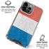 Netherlands Flag Distressed iPhone 16 Pro Clear Case
